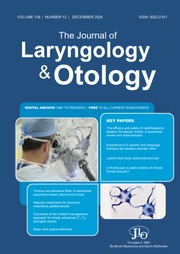 The Journal of Laryngology & Otology